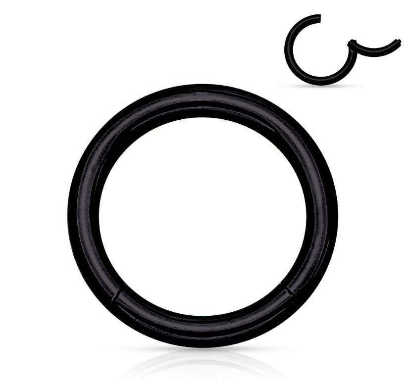 Hoop Ring Piercing Titanium 16GA