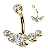 Load image into Gallery viewer, Belly Rings Titanium TIN09
