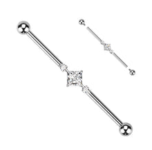 Load image into Gallery viewer, Industrial Barbell Piercing TIBI04
