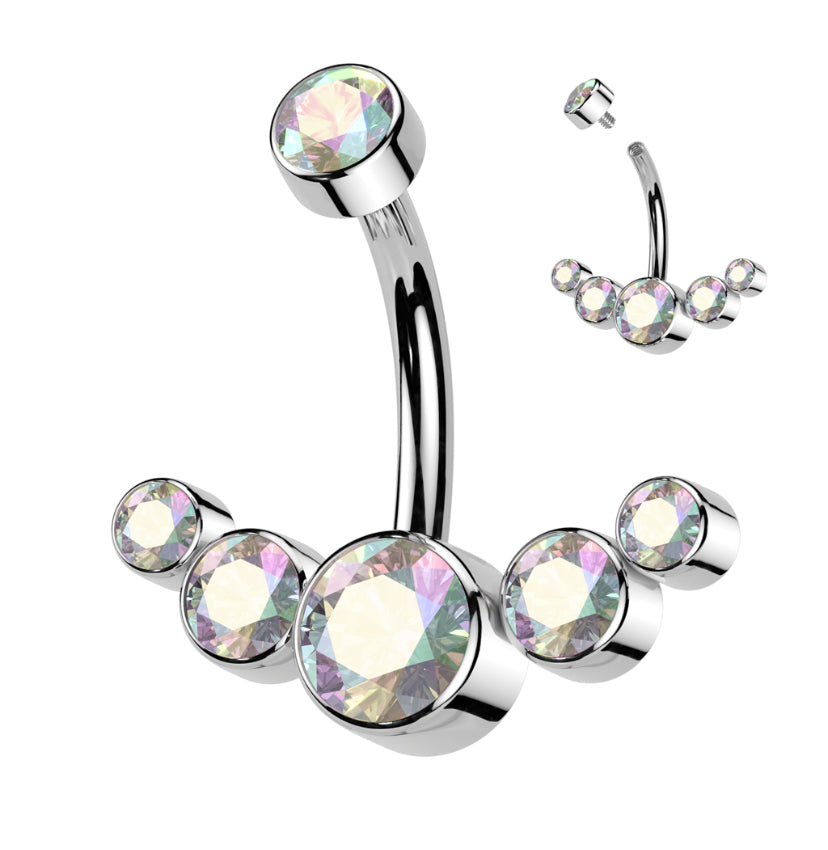 Belly Rings Titanium TIN09