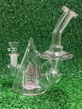 Load image into Gallery viewer, Shadow Glass Water Pipe Pyramid Body
