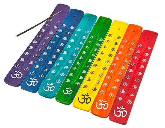 Om Symbol Incense Stick Burner Set