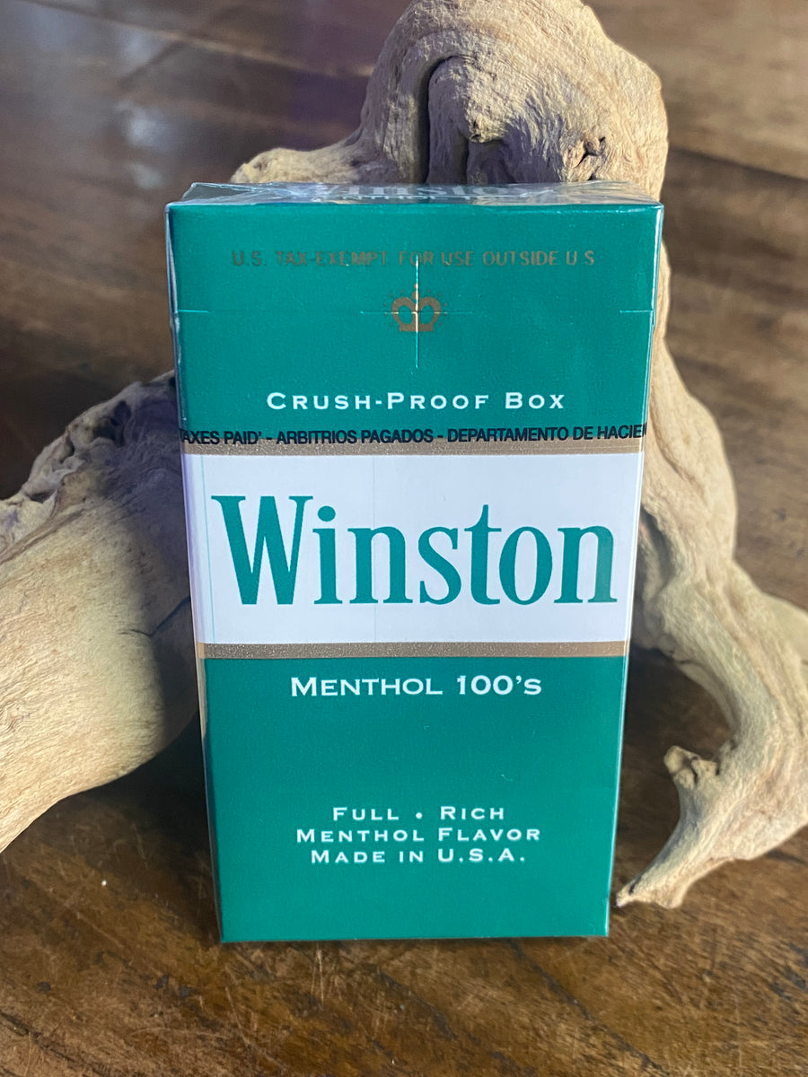 Winston Menthol 100's Cigarette – Marea PR