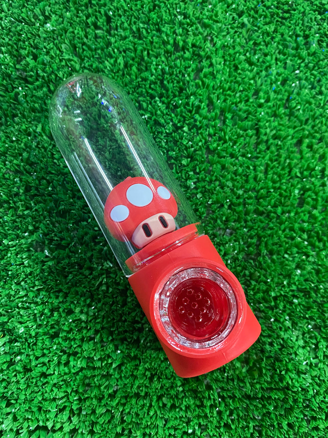 Character Silicone Glass Hand Pipe