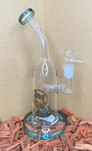 Load image into Gallery viewer, Dragon Platinum Glass Bent Neck W/P WPE005
