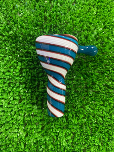 Spiral Glass Bowl