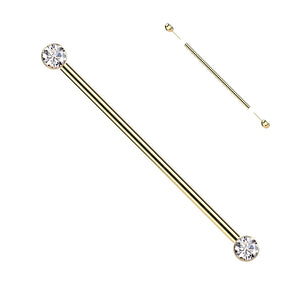 Industrial Barbell Piercing ITBI04S