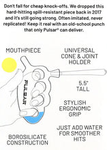 Load image into Gallery viewer, Pulsar Knuckle Bubbler
