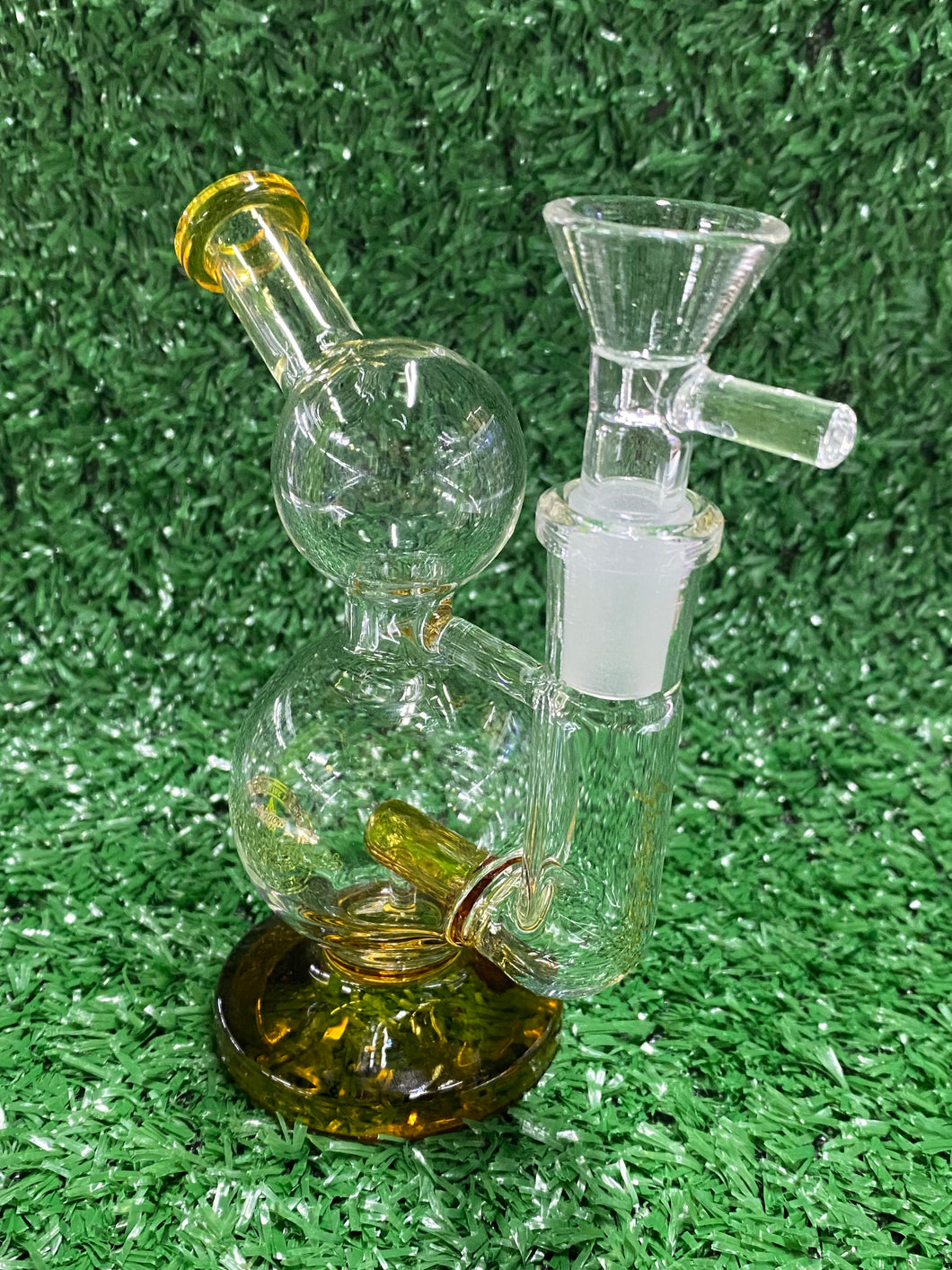 Shadow Glass Bubble Style Mini Hand Water Pipe