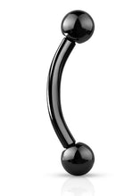 Load image into Gallery viewer, TICT Curved Barbell Titanium Piercing

