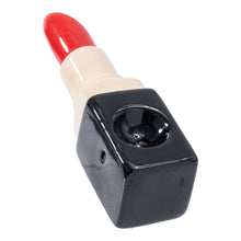 Load image into Gallery viewer, Wacky Bowlz Lipstick Ceramic Pipe
