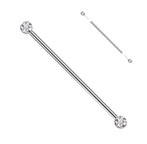 Industrial Barbell Piercing ITBI04S