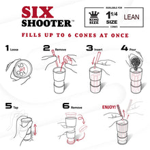 Load image into Gallery viewer, Raw Six Shooter Cone Filler
