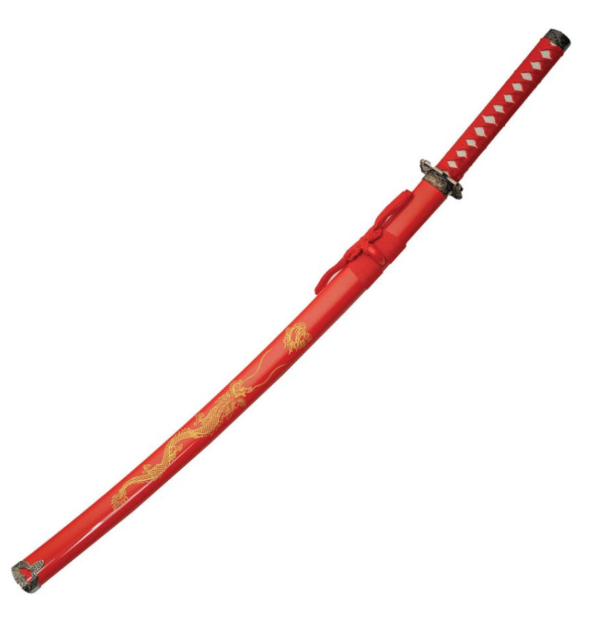 GOLD DRAGON RED SAMURAI SET