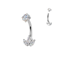 Load image into Gallery viewer, (NSI37) Belly Rings Surgical
