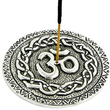 Load image into Gallery viewer, Celtic Om Symbol Incense Stick Burner
