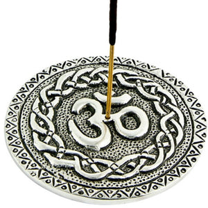 Celtic Om Symbol Incense Stick Burner