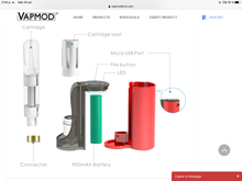 Load image into Gallery viewer, VAPMOD Pipe 710 Oil Vape
