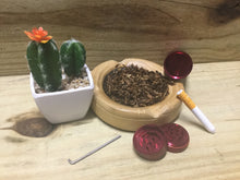 Load image into Gallery viewer, Metal Smoke Stopper w/Poker &amp; Grinder All in 1
