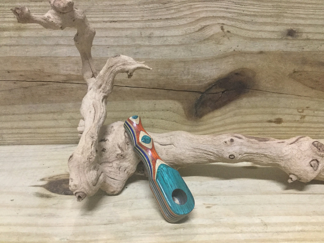 Colorful Wooden Spoon Pipe