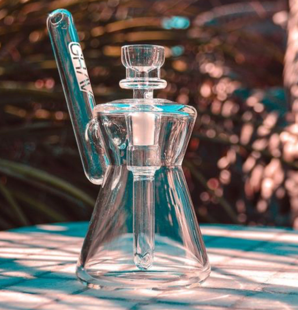 Grav Hourglass Pocket Bubbler