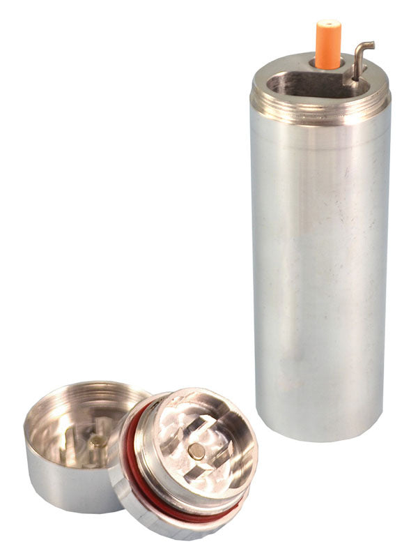 Metal Smoke Stopper w/Poker & Grinder All in 1