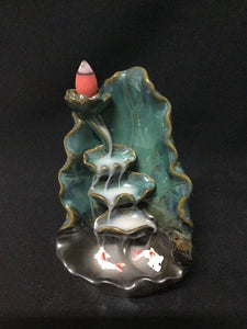 Koi Backflow Incense Holder