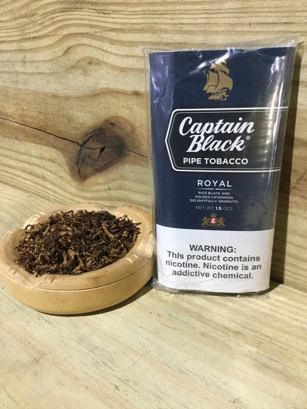 Captain  Black Pipe Tobacco Royal