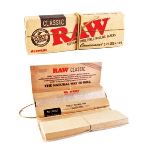 Raw Connoisseur 1 1/4 Classic Papers