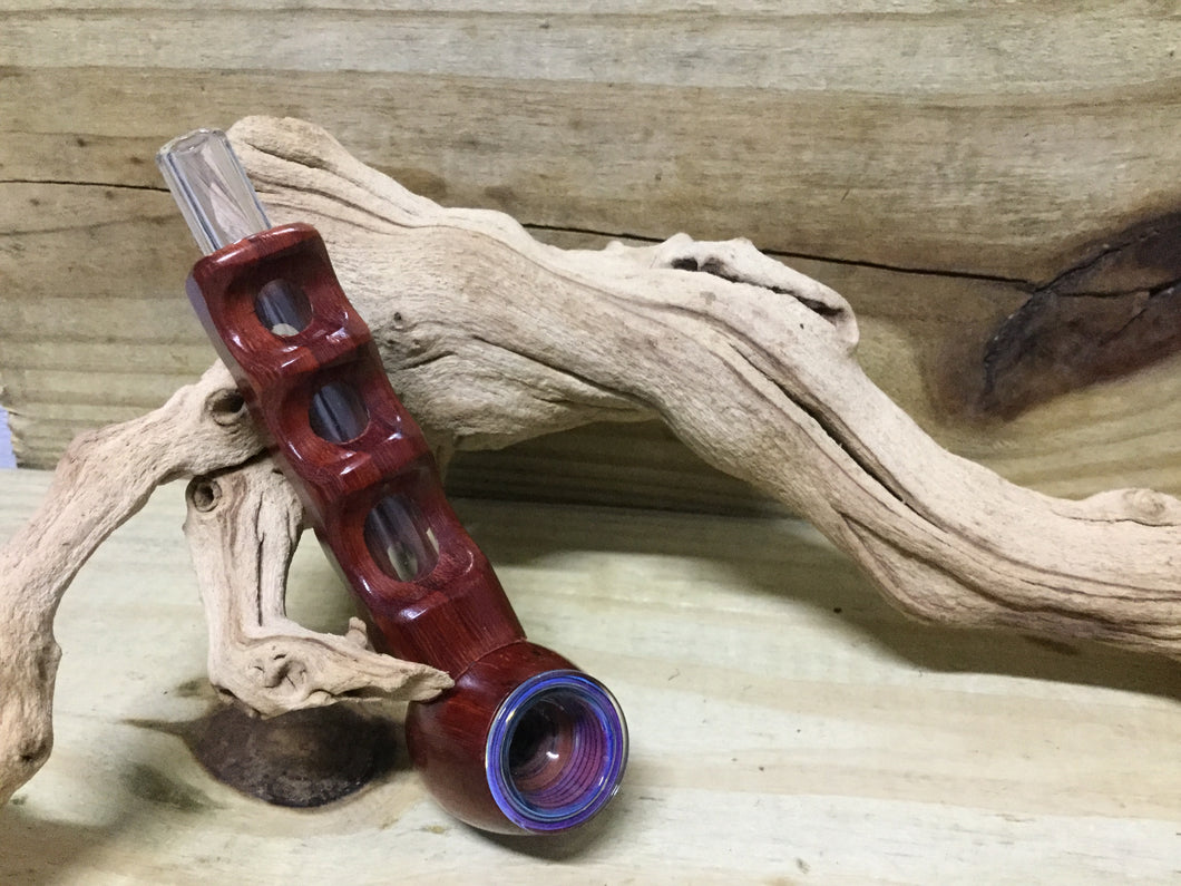 Wood & Glass Hybrid Pipe 4